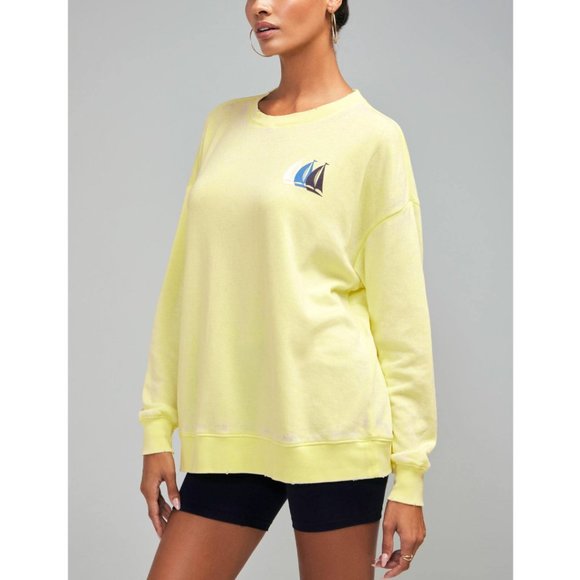 NWT Wildfox Burnout Road Trip Sweater Size XS - Picture 3 of 8